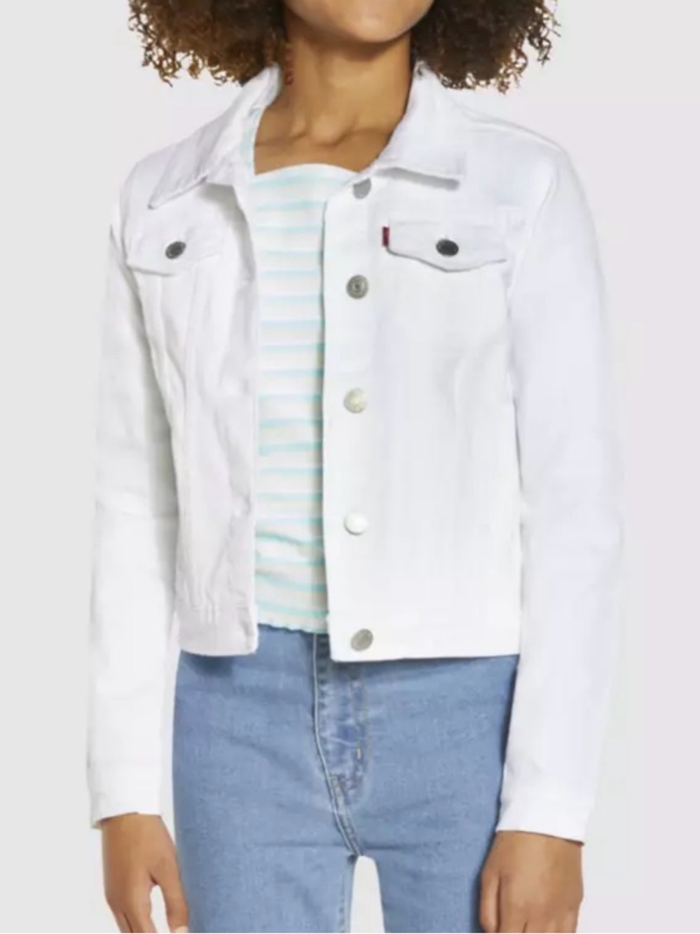 Levi's Kids White Jean Jacket